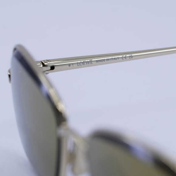 ?️ New Loewe LW40159U 32G Sunglasses - Shiny Yellow Frame, Yellow Lenses main image 6
